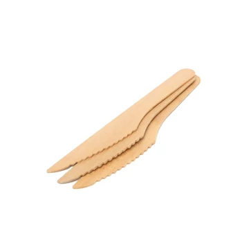 Kés natúr fa 16,5 cm (100 db/csomag)