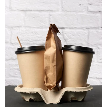 Papírpohár KRAFT 3 dl (50 db/cs) (1000 db/krt)