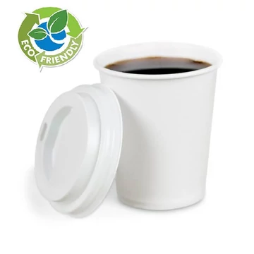 Papírpohár fehér 3 dl ECO műanyag mentes (50 db/cs)