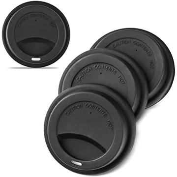 Papírpohár tető, Ø 80 mm, 2 dl, 2,2 dl és 3,4 dl-es poharakhoz, FEKETE, 100 db/cs