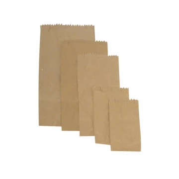 Sütőipari zacskó 0,5 kg-os barna 120+40 x 220 mm 35 gr (100 db/cs) (1000 db/doboz)