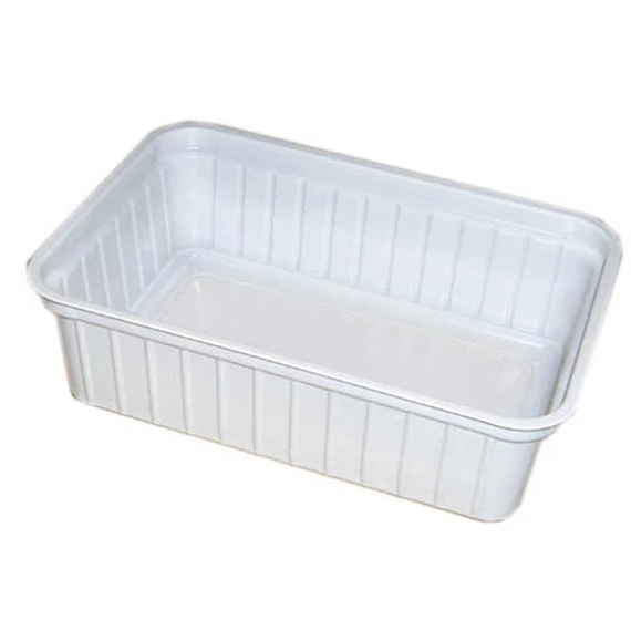 Varia négyszögletes doboz 750 ml fehér (50 db/cs) (8 cs/krt)