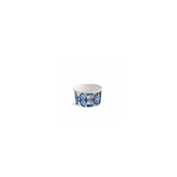 Fagyis papírtégely mintás 150 ml (56 db/cs)