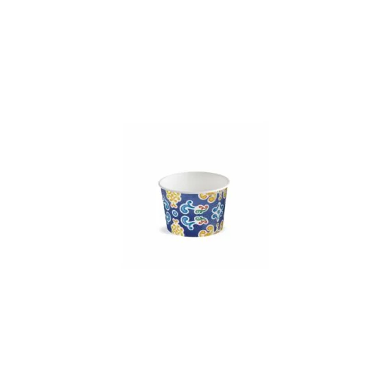Fagyis papírtégely mintás 300 ml (55 db/cs)