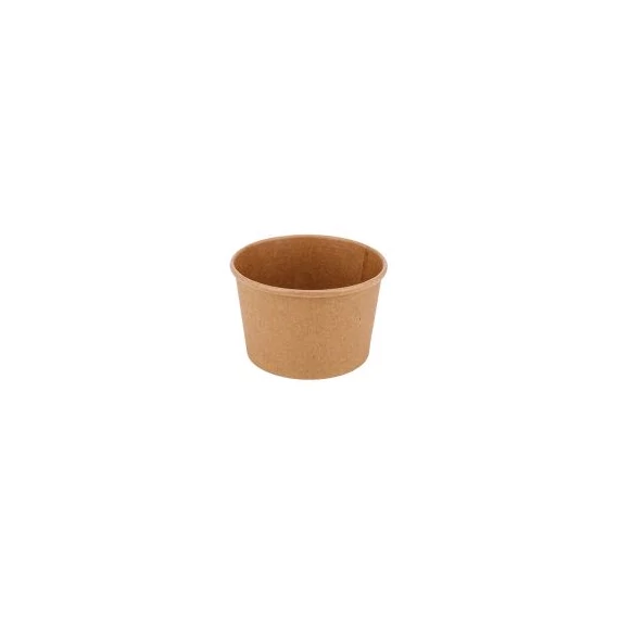 Leveses papírtégely KRAFT 350 ml (25 db/cs)