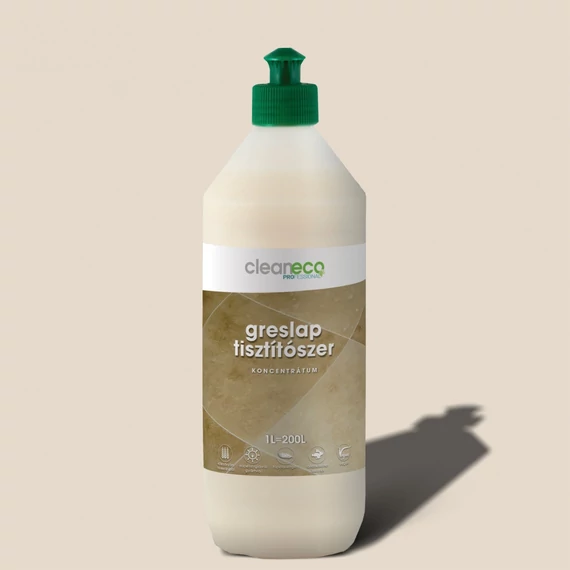 Cleaneco greslap tisztítószer koncentrátum 1l - újrahasznosítható csomagolásban